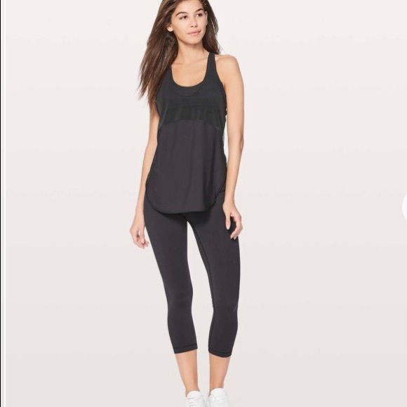 LULULEMON TWIST AROUND TANK BLACK SIZE 6 (AU 10) - Picture 4 of 10